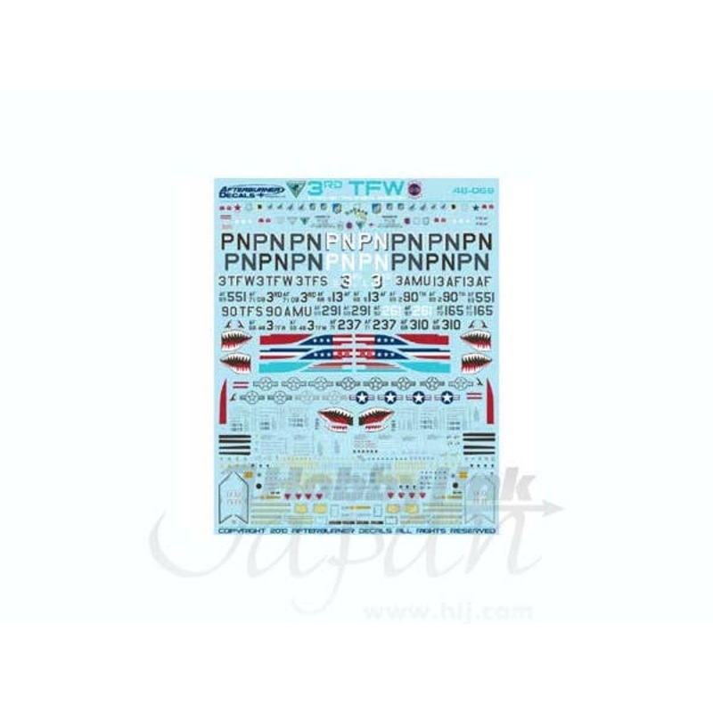 1/48 USN F-4E/G 3TFW 3TFS / 90TFS Phantom Decal
