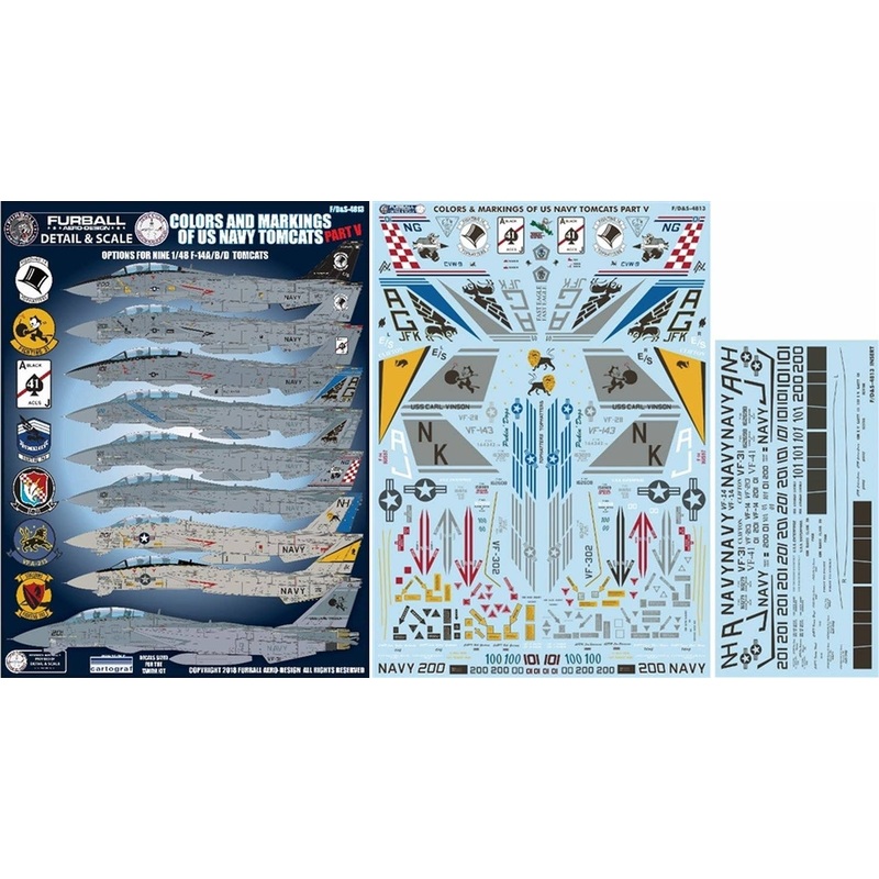 1/48 Colors and Markings of US Navy Tomcats Part V