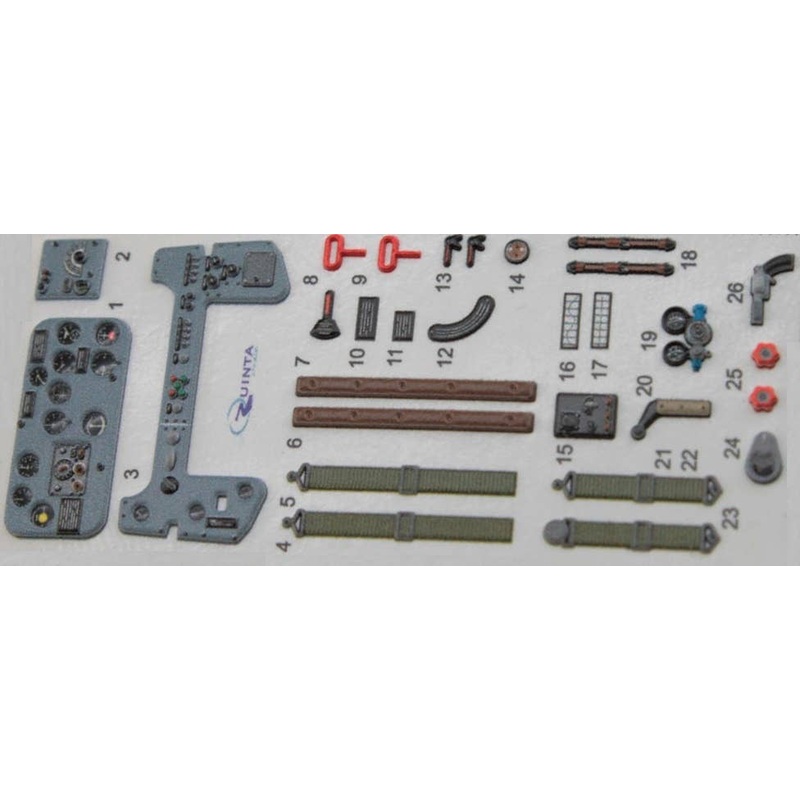 1/48 La-5 Interior 3D Decal (for Zvezda)