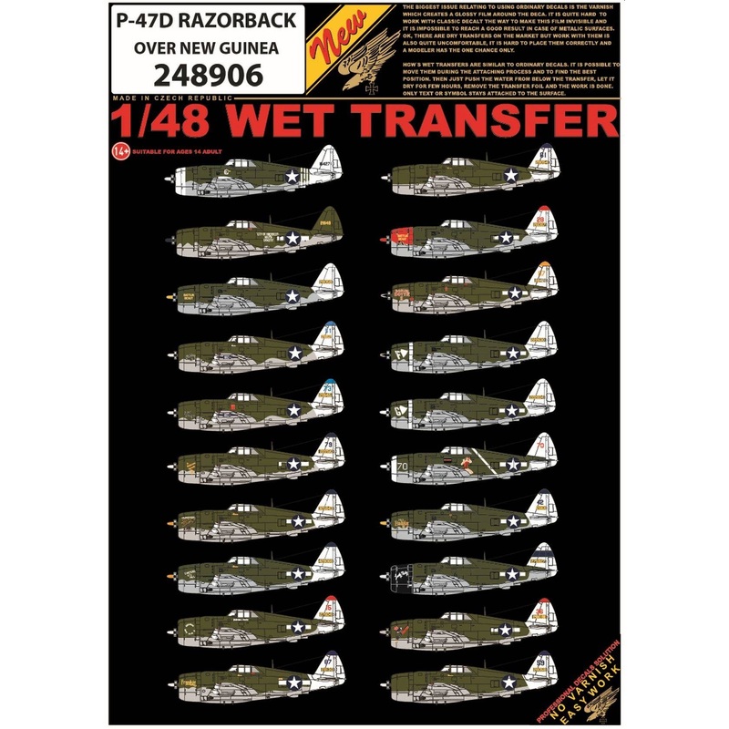 1/48 P-47 D Razorback Over New Guinea