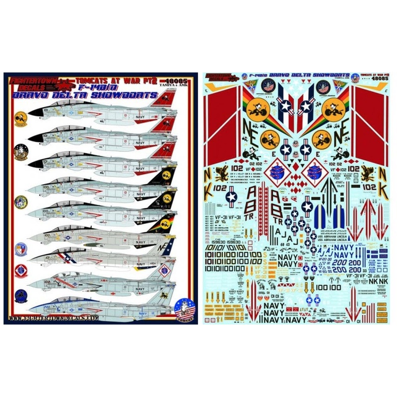 1/48 Tomcats At War Pt2 F-14B/D Bravo Delta Showboats
