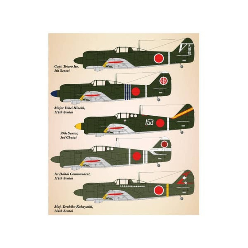 1/48 IJA Kawasaki Ki-100 Part.1 (Japanese Instructions)