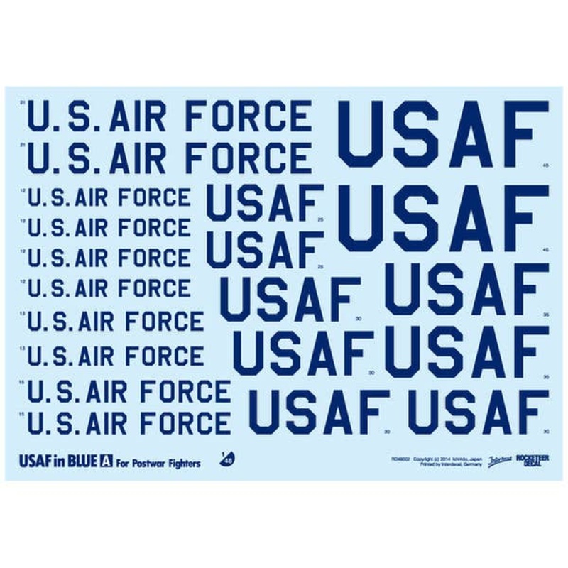 1/48 USAF in Blue-A for Postwar Fighters