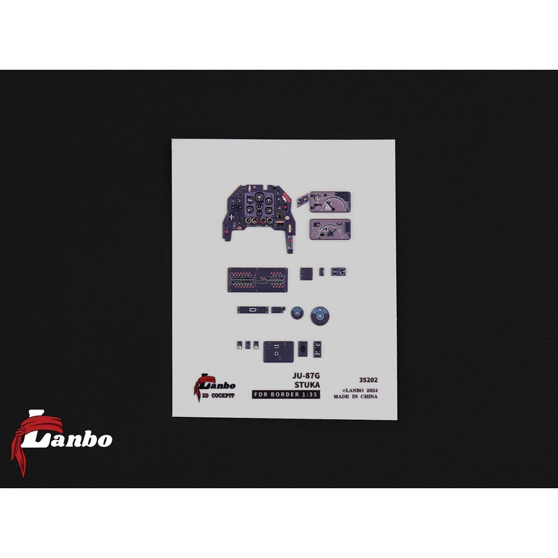 1/35 Ju87G 3D interior decal