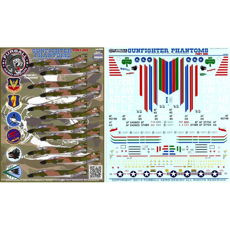 1/48 F-4C/D Gunfighter Phantoms Part One