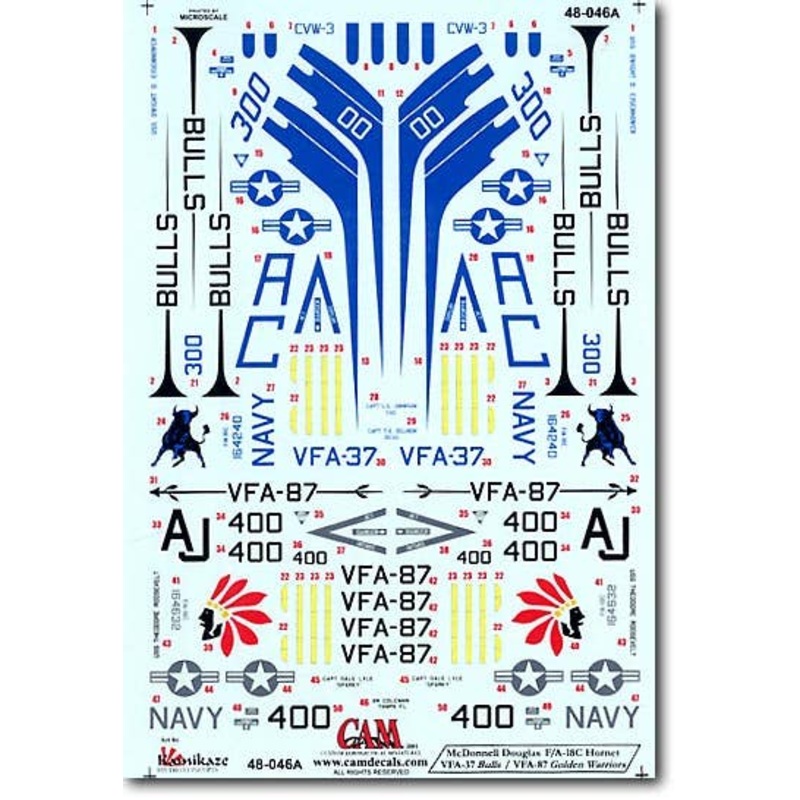 1/48 F/A-18C Hornet VFA-37/VFA-87