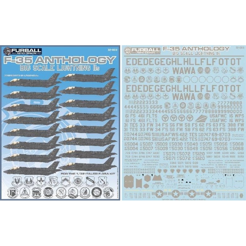 1/32 F-35A "Big Scale Lightening IIs"