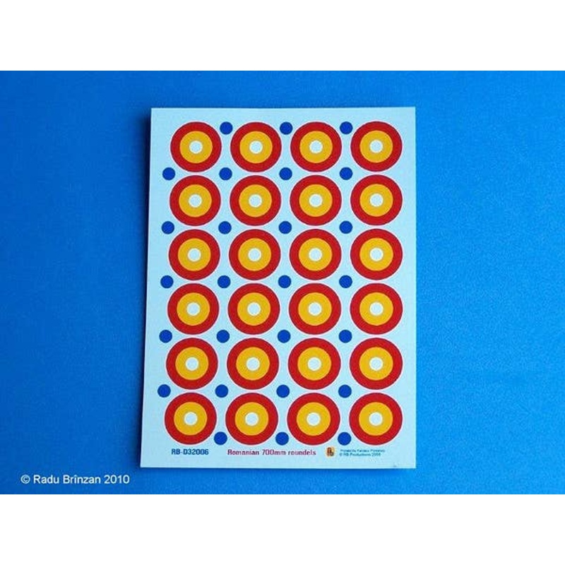 1/32 Romanian 700mm Roundels