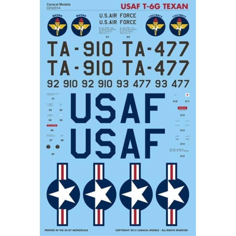 1/32 USAF T-6G Texan