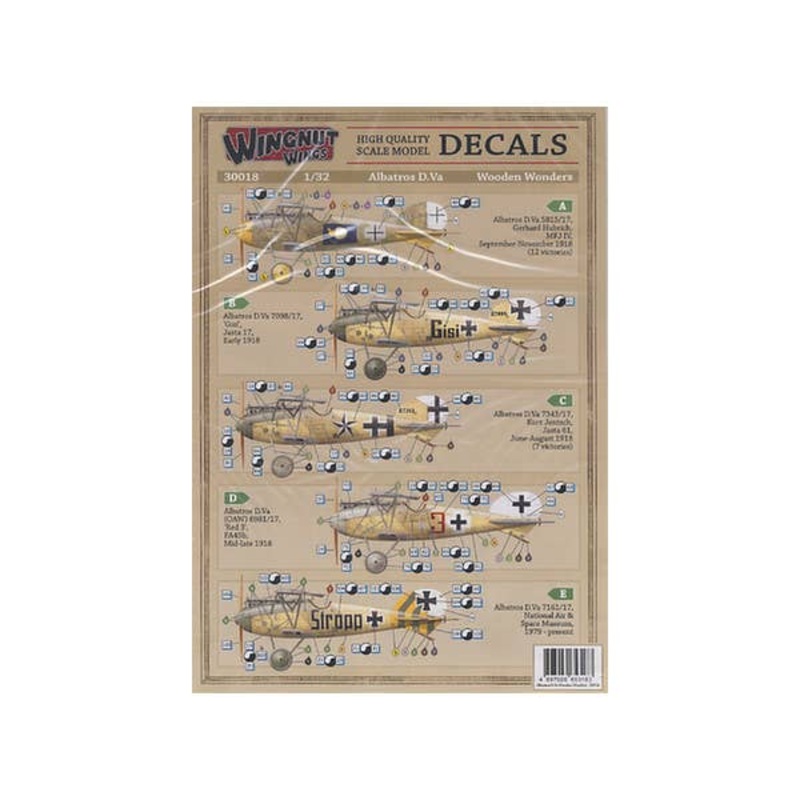 1/32 Albatros D.Va Wooden Wonders Decals
