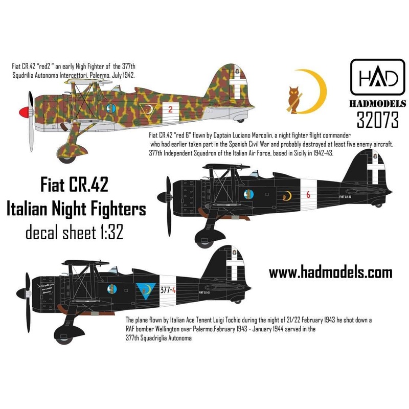 1/32 Fiat CR.42 Italian Night Fighters