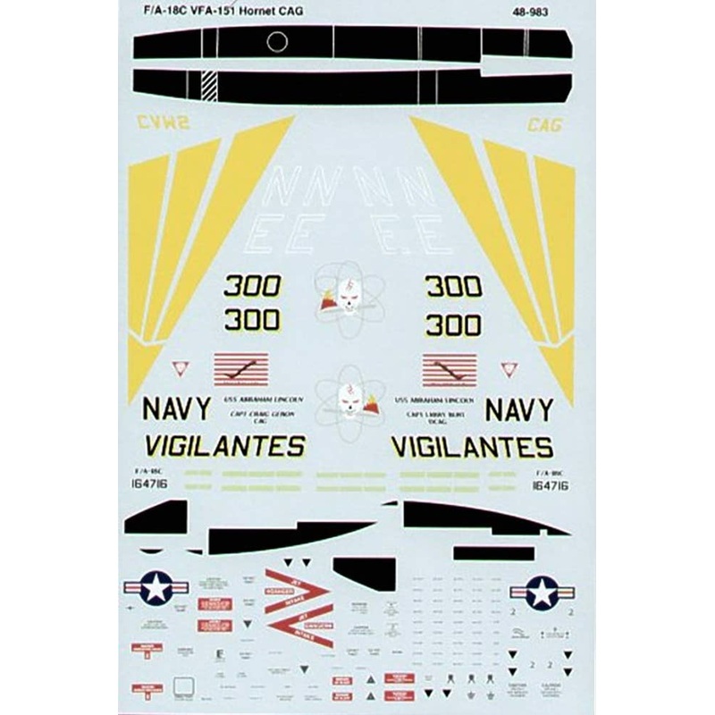 1/32 FA-18C Hornet VFA-151 "Vigilantes" CAG