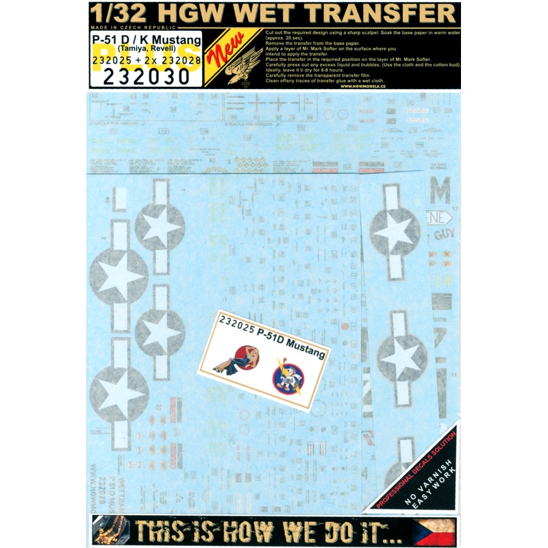 1/32 P-51 D/K Mustang Plus