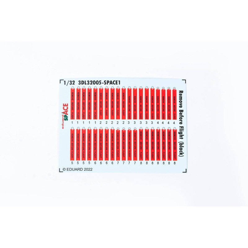 1/32 Remove Before Flight (black) SPACE
