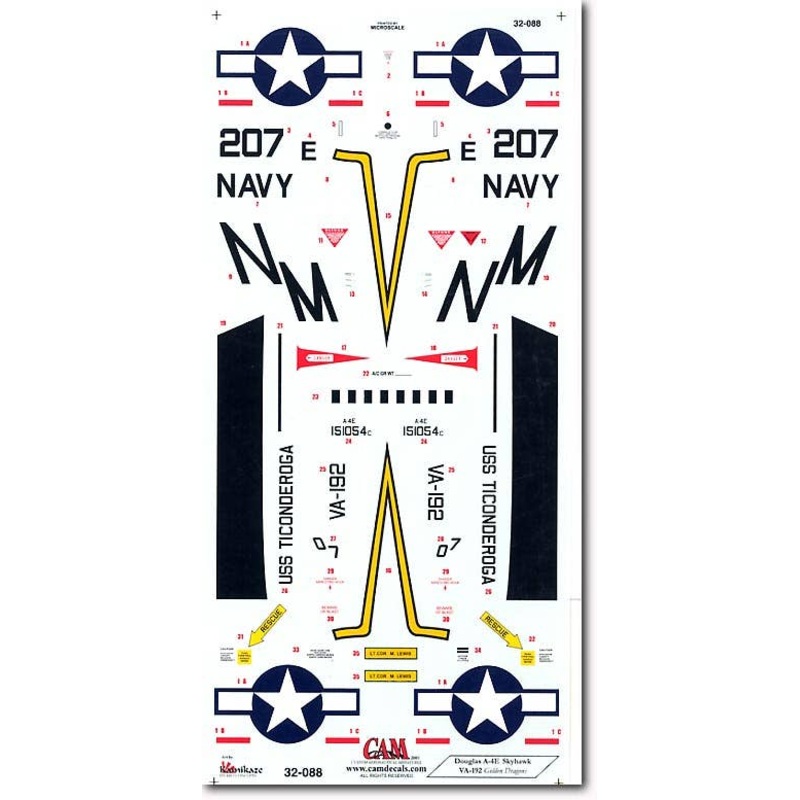 1/32 A-4E VA-192 Golden Dragons