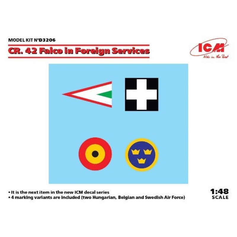1/32 Fiat CR.42 Falco Decal (Foreign Service)