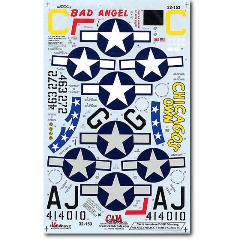 1/32 P-51D Mustang 4thFS, 356th FS