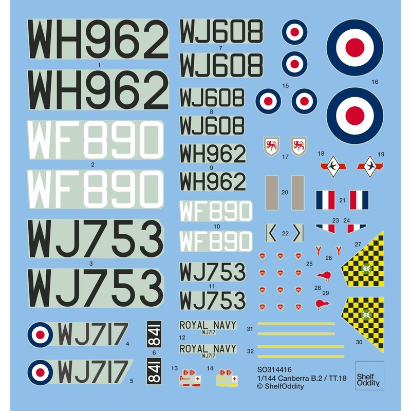1/144 Canberra B.2 / TT.18