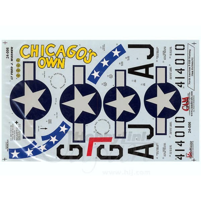 1/24 P-51D Mustang Chicago's Own
