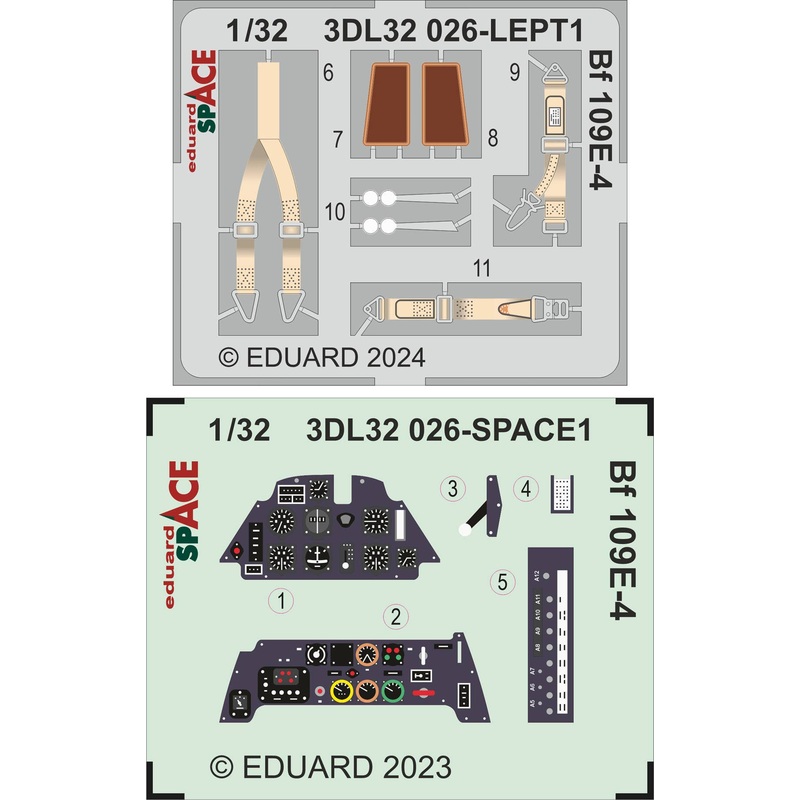 1/32 Bf 109E-4 SPACE