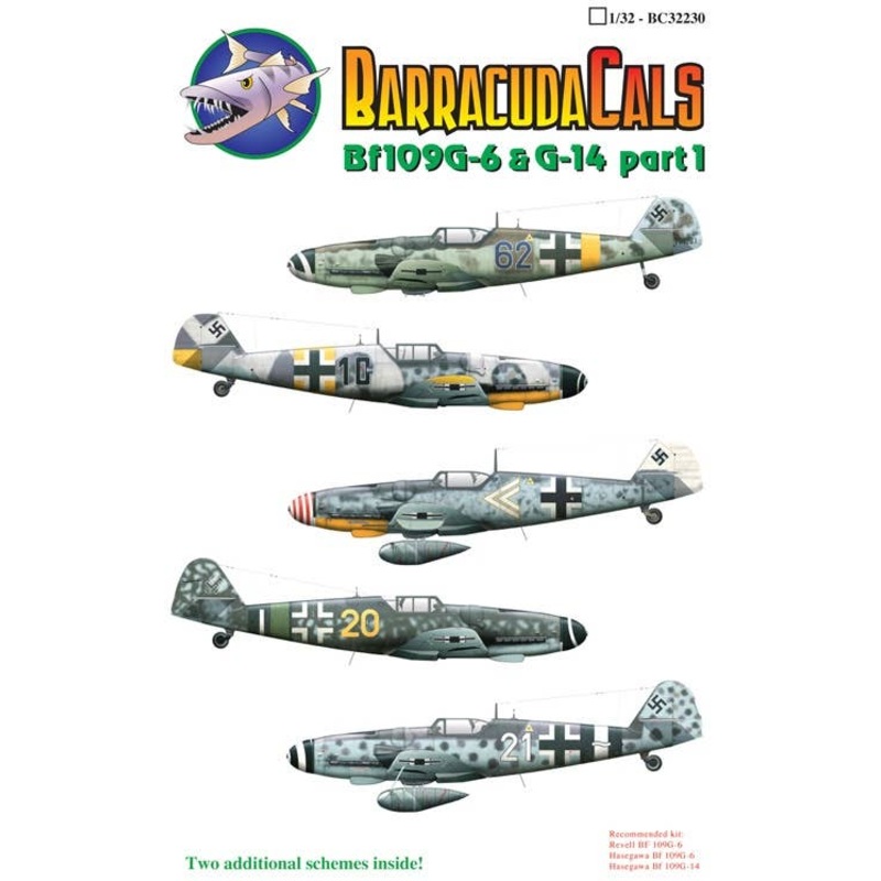 1/32 Bf 109G-6 and G-14 Part 1
