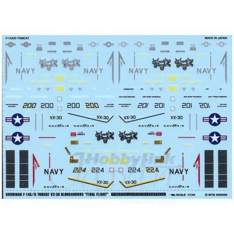 1/144 F-14A/D Blood Hounds Final Flight