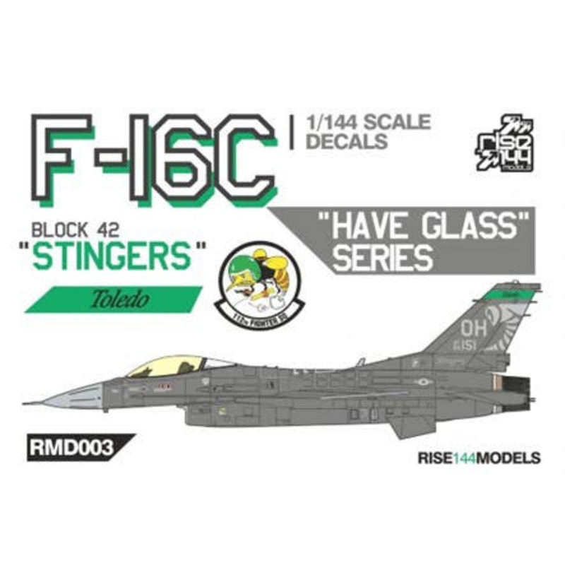 1/144 F-16C Stingers, Ohio ANG, Pt.1 (Have Glass paint scheme)