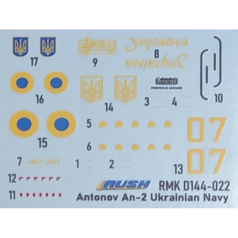 1/144 Antonov An-2 Ukrainian Navy