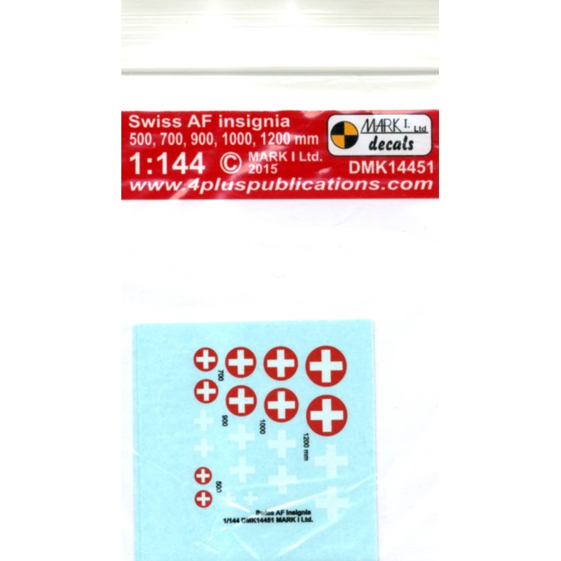 1/144 Swiss AF Insignia (2pc Set)