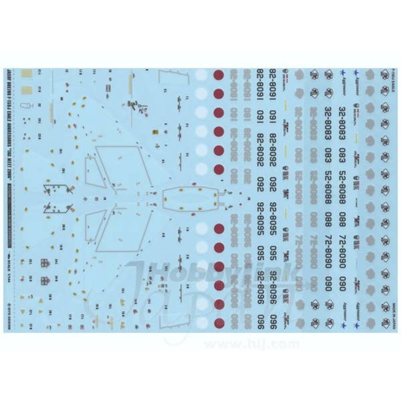 1/144 F-15DJ Eagle TAC Meet 2006 Decal