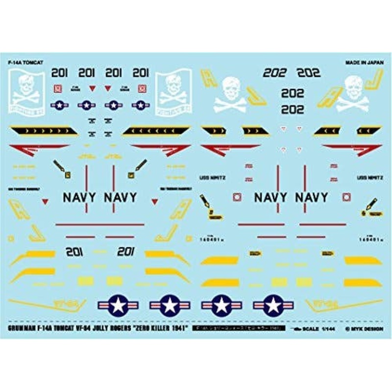 1/144 F-14A VF-84 Jolly Rogers "Zero Killer 1941"