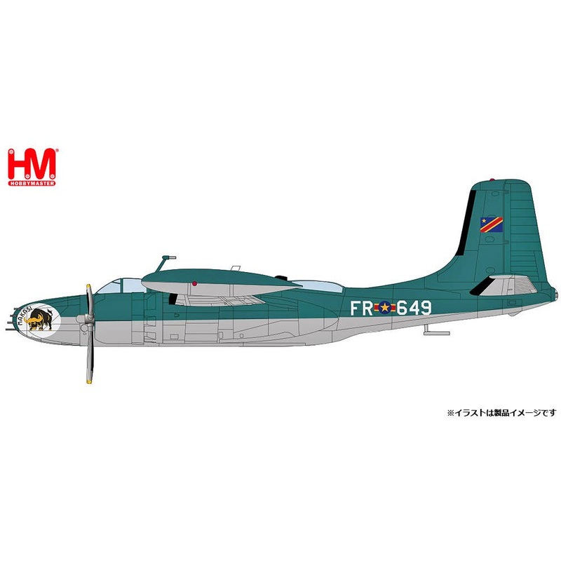 1/72 B-26K Counter Invader Republic of the Congo Air Force 1965