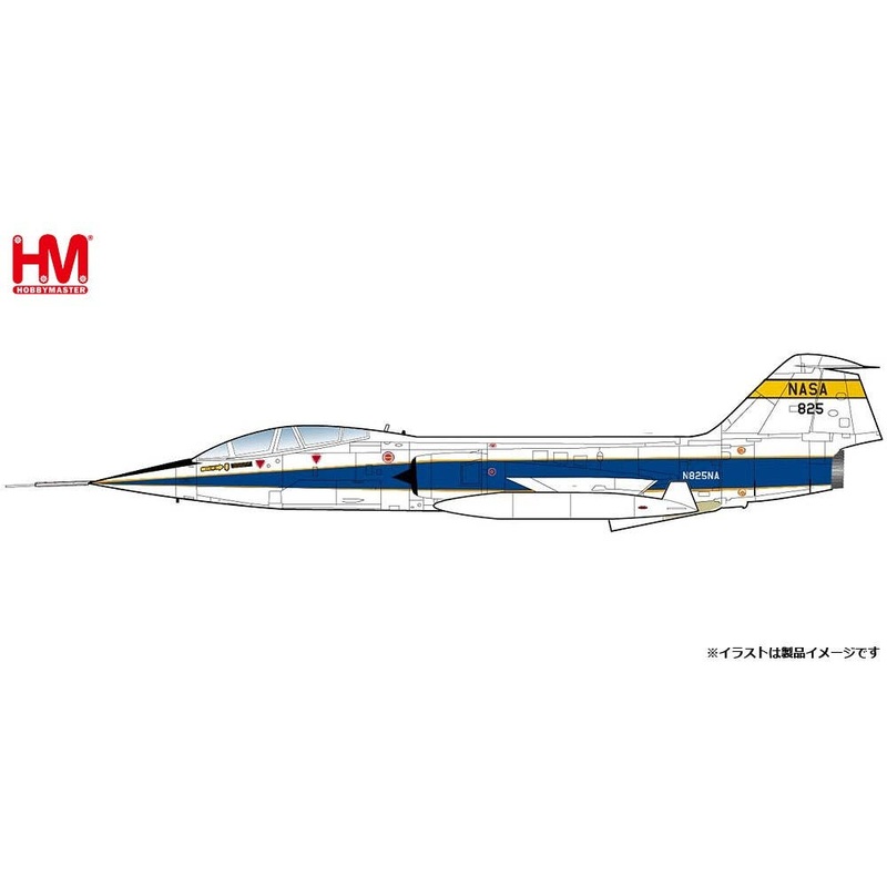 1/72 TF-104G Double-seat trainer NASA Dryden Flight Research Center 1987