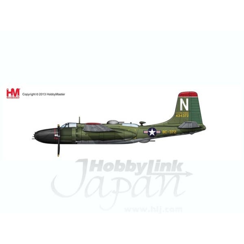 1/72 Douglas A-26B-56-DL Invader Iwakuni 1950