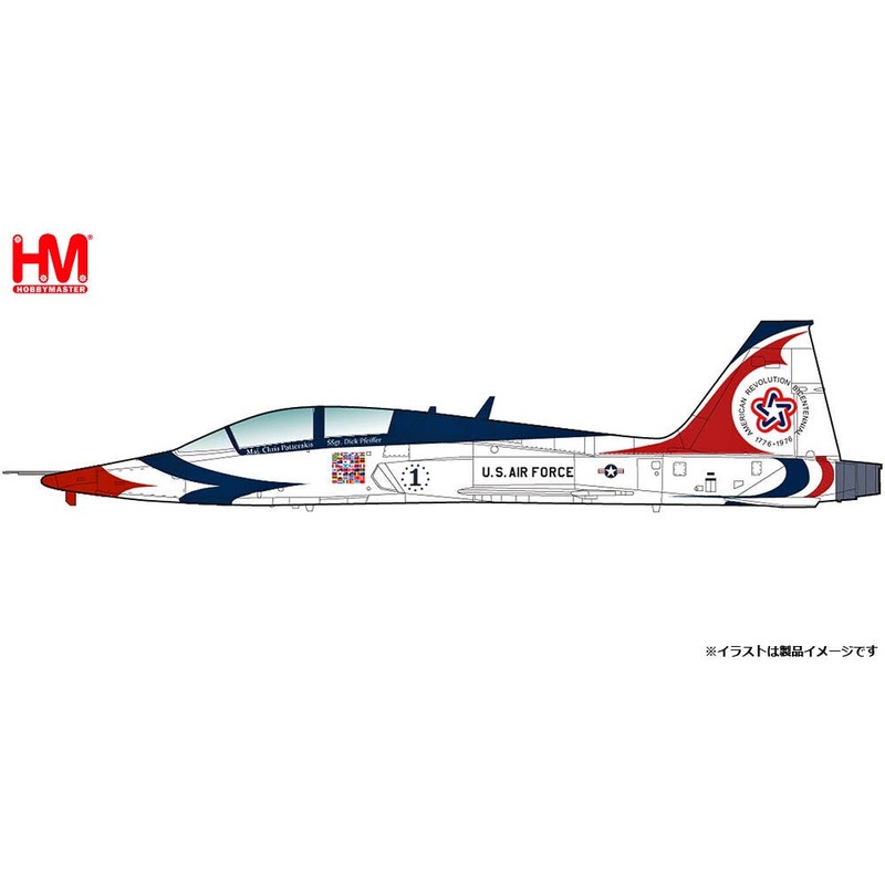 1/72 T-38 Thunderbirds Bicentennial Scheme No.1 plane, USAF, 1976