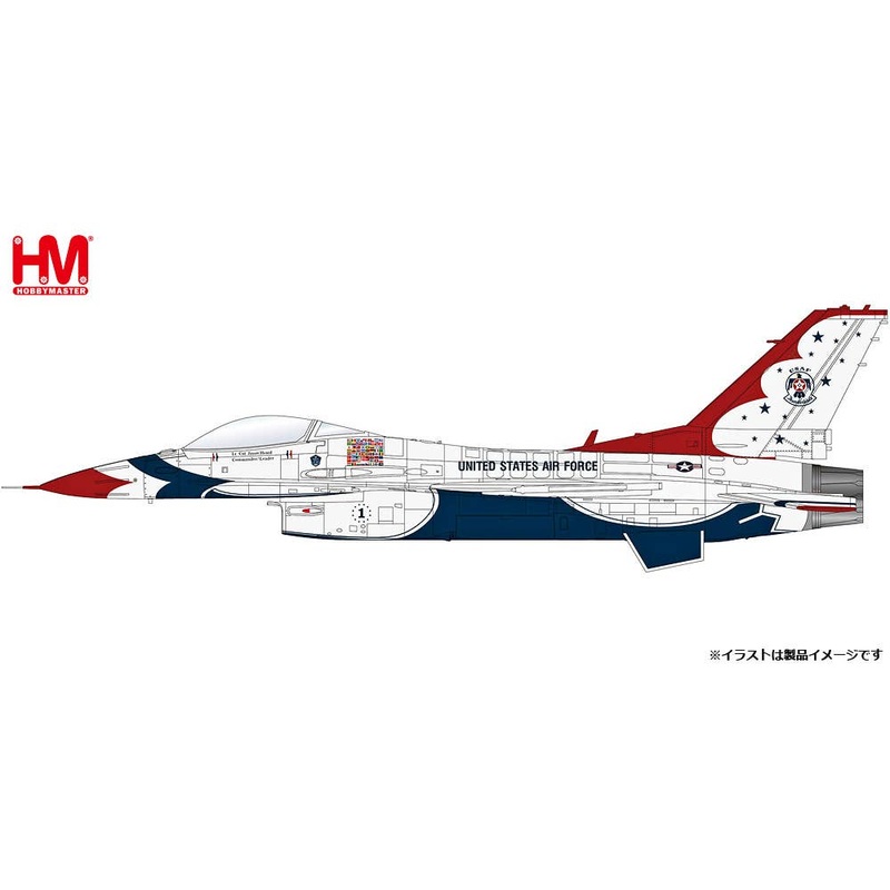 1/72 F-16C US Air Force Thunderbirds RIAT 2017