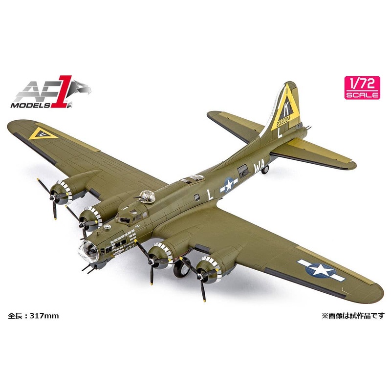 1/72 B-17G Flying Fortress 524th  Bomb Squadron Swamp Fire
