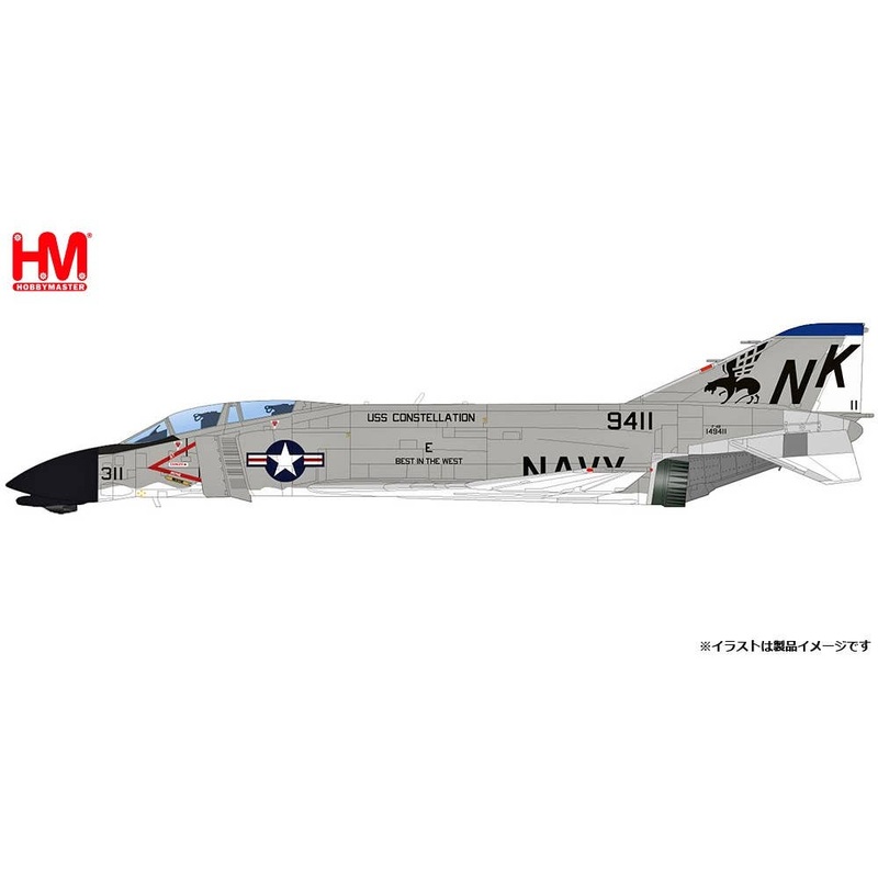 1/72 F-4B Phantom II VF-143 Pukin Dogs 1967