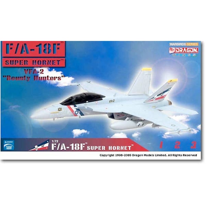 1/72 F/A-18F Super Hornet VFA-2 Bounty Hunters