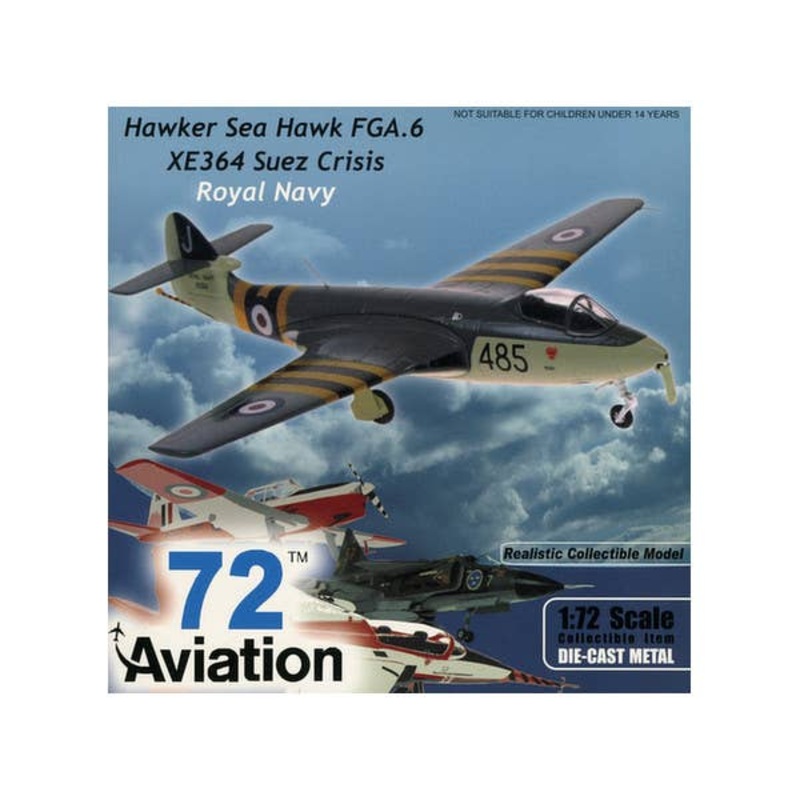 1/72 Hawker Sea Hawk FGA.6 XE364 Suez Crisis Royal Navy