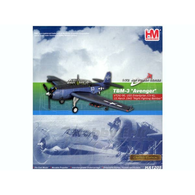 1/72 TBM-3 Night Fighting Bombers