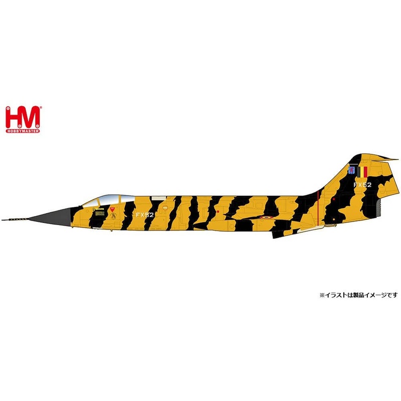 1/72 F-104G Starfighter Belgian Air Force Tiger Meet 1978