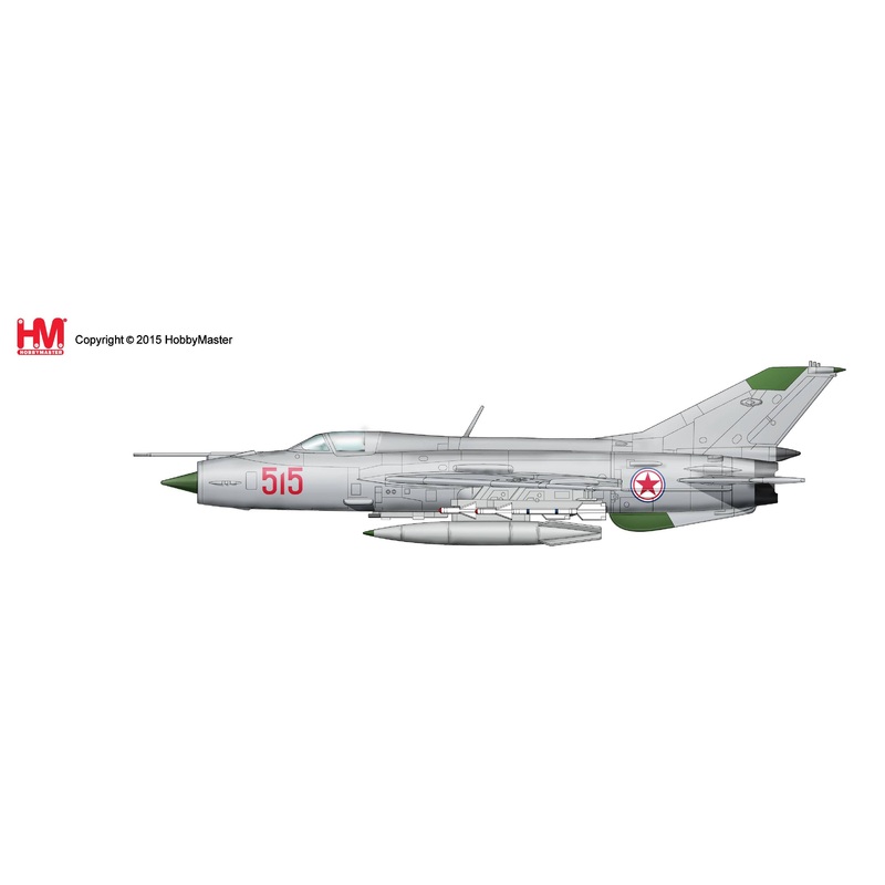 1/72 North Korean Air Force MiG-21PFM 515