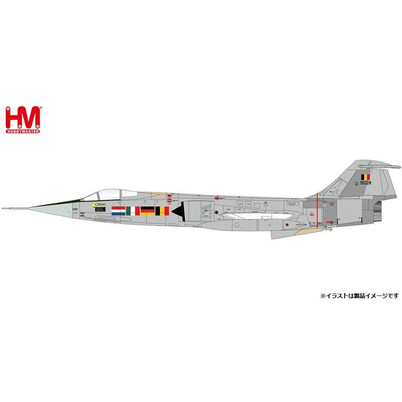 1/72 F-104G Starfighter Belgian Air Force World's Fastest Speed Recorder