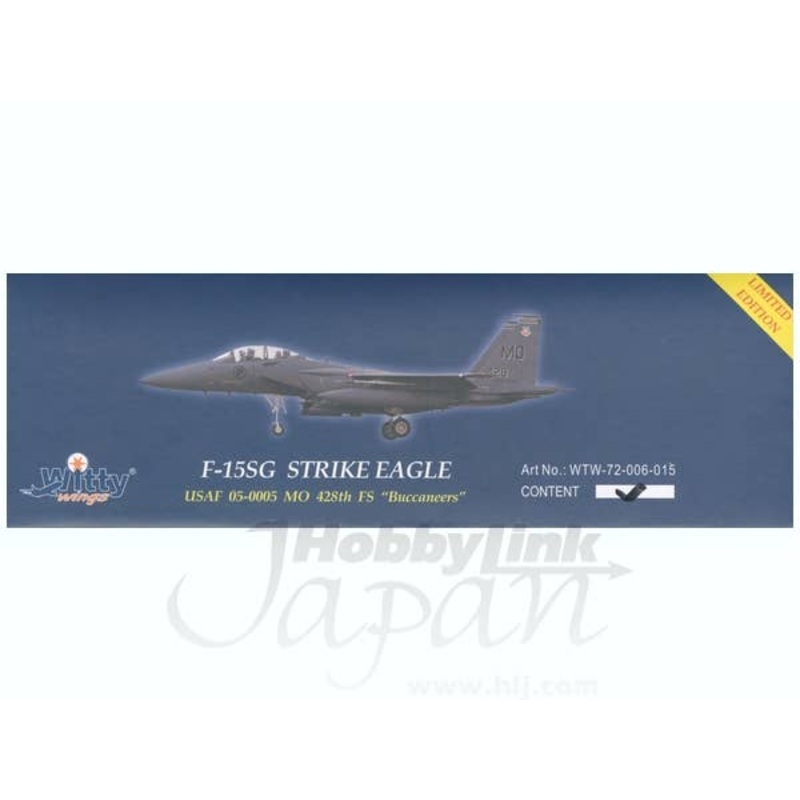 1/72 F-15SG Strike Eagle USAF 05-0005 MO 428th FS Buccaneers Ltd.