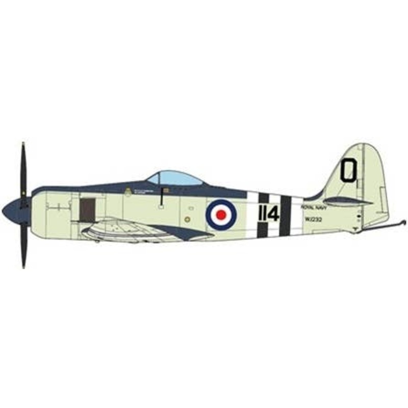 1/72 Hawker Sea Fury FB MK.II P. Carmichael No.802 Sqn. FAA Korean War 1952