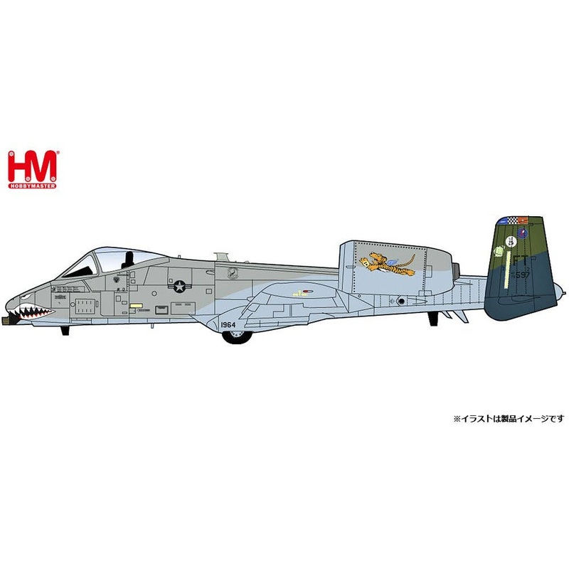 1/72 A-10C Thunderbolt II 75th Tactical Combat Squadron Tiger Shark