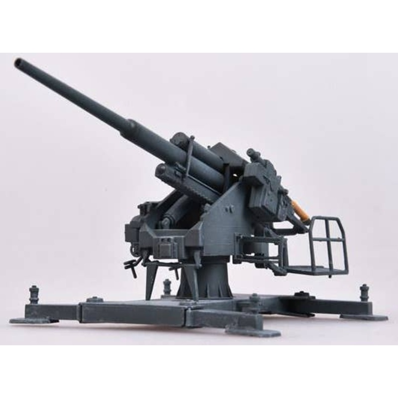 1/72 German WWII Flak40 128mm with the Bettung 40 1942