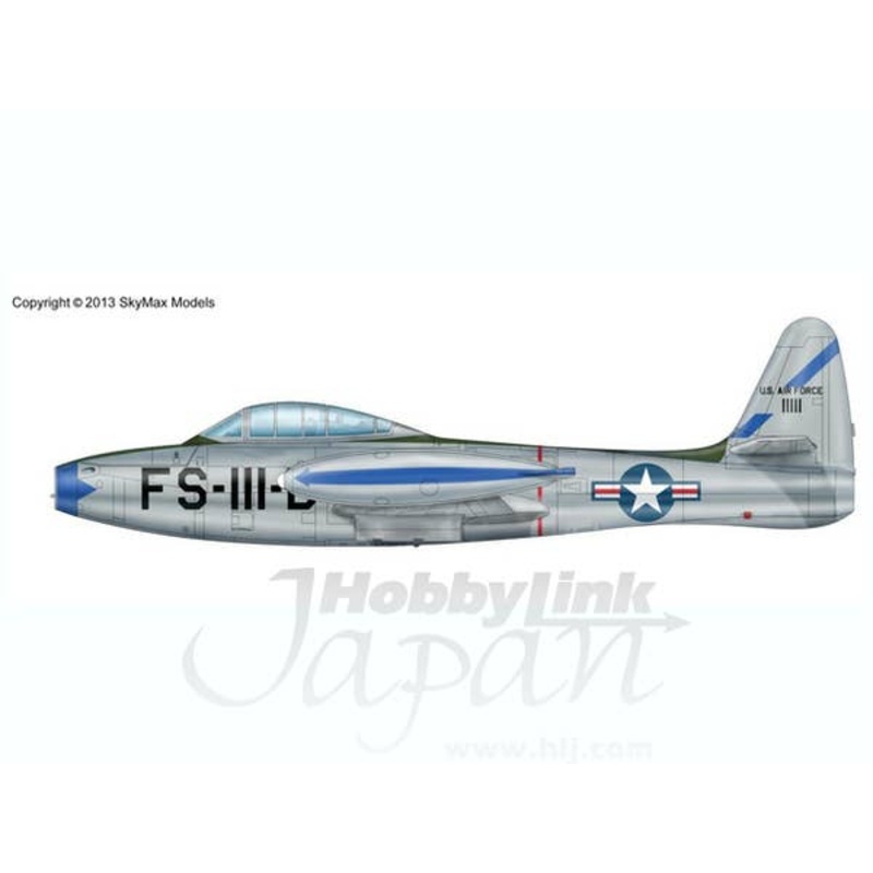 1/72 F-84G Thunderjet 51-1111 "Five Aces"