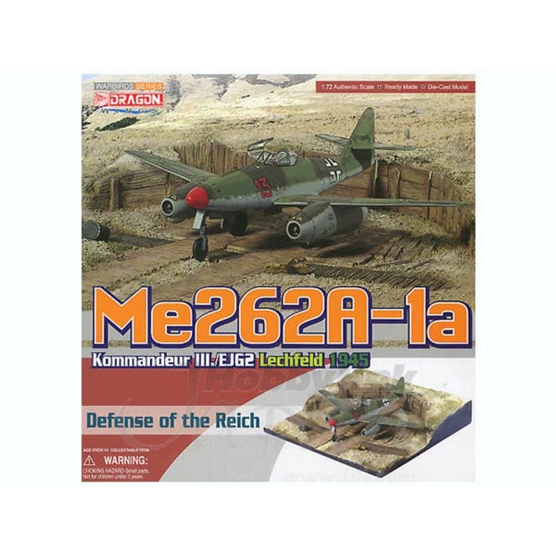 1/72 Me262A-1a Kommandeur III w/Base